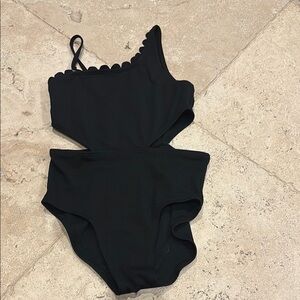 Target Kids Black One Piece Swimsuit